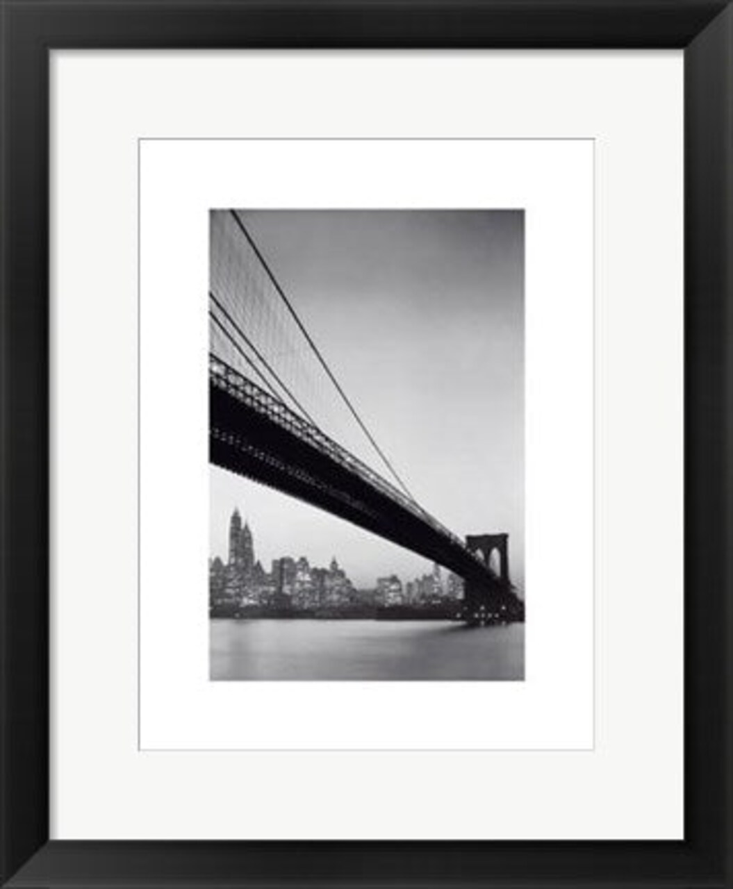 Framed Art Brooklyn Bridge by New York Collection - Iconic NYC